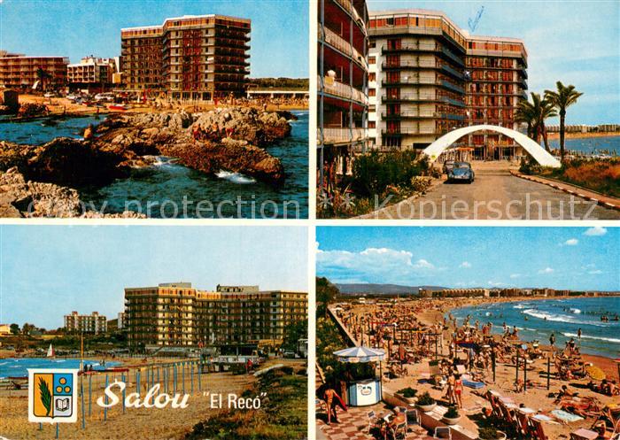 Salou ES El Reco Teilansichten Strand