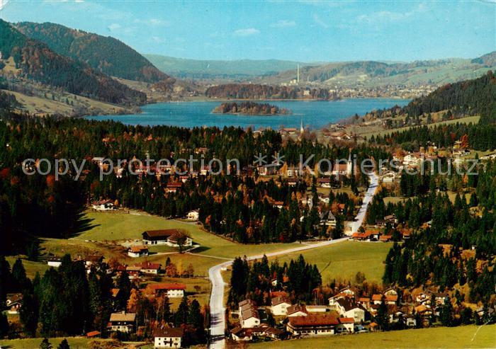 Spitzingsee Blick vom Spitzingsee zum Schliersee