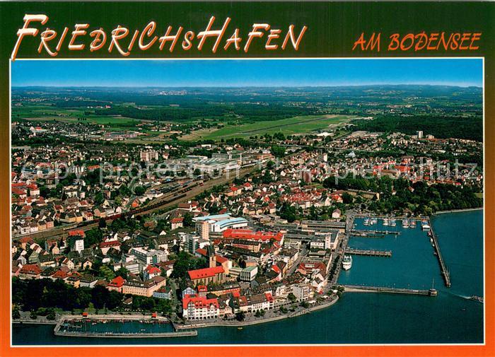 Friedrichshafen Bodensee Stadtpanorama Hafen