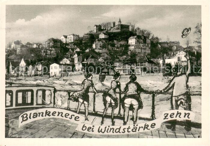 Blankenese Hamburg Bei Windstaerke Zehn