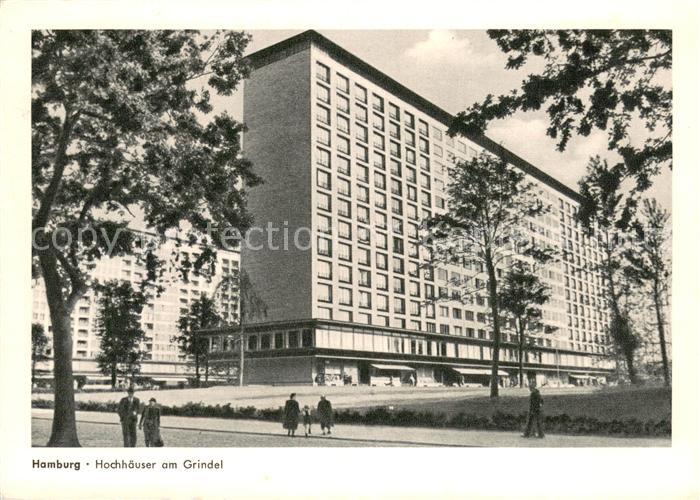 HAMBURG  CITY Hochhaeuser am Grindel