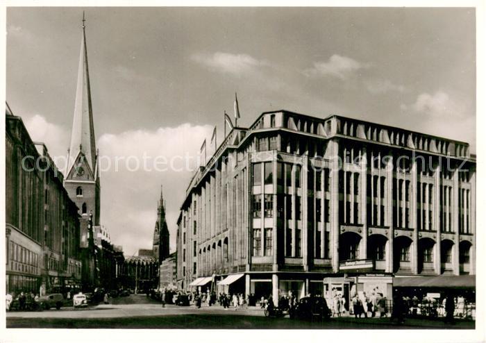 HAMBURG  CITY Moenckebergstrasse m. Karstadthaus