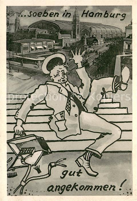 HAMBURG  CITY Witz-Karte