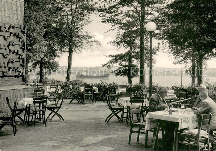 Nienstedten Elbschloss-Brauerei-Ausschank Terrasse