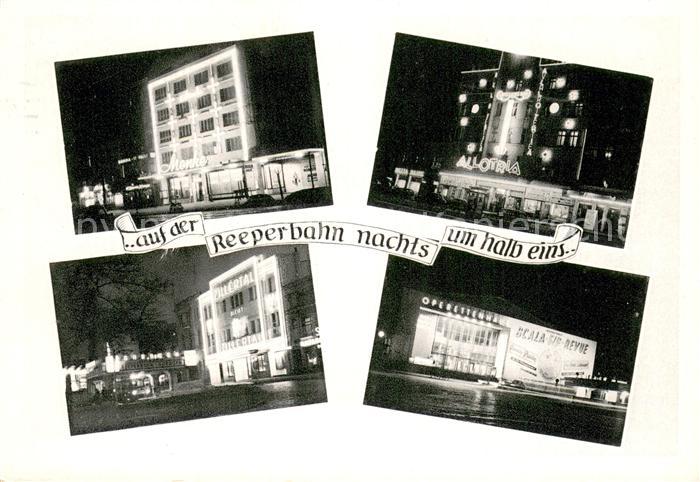 HAMBURG  CITY Reeperbahn nachts