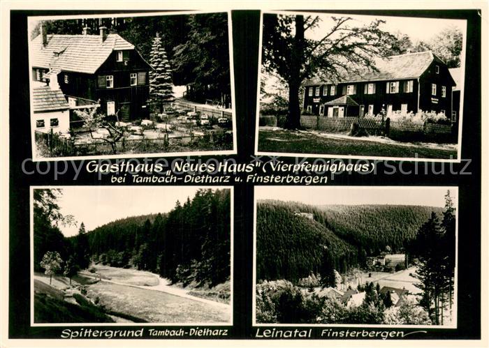 Tambach-Dietharz Gasthaus Neues Haus Vierpfennighaus Spittergrund Leinatal Finst