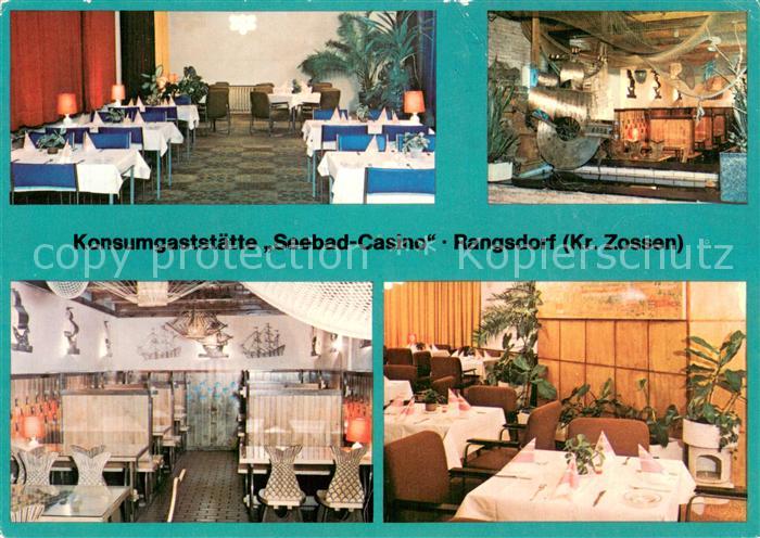 Rangsdorf Konsumgaststaette Seebad-Casino