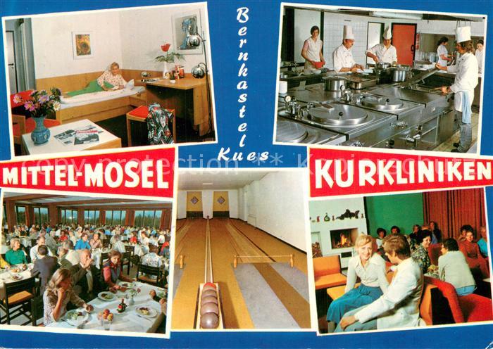 BERNKASTEL-KUES Berncastel Rheinland-Pfalz Mittel-Mosel-Kurklinik Teilansichten