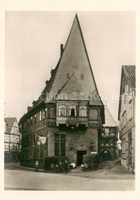 GOSLAR Harz Niedersachsen Brusttuch Altes Haus