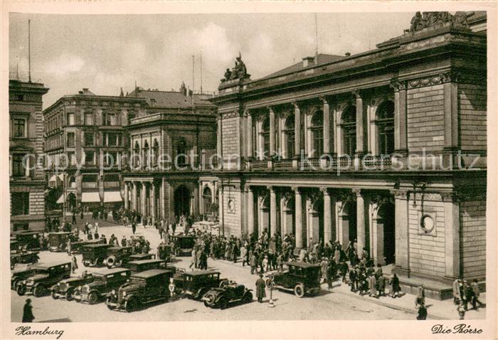 HAMBURG  CITY Die Boerse