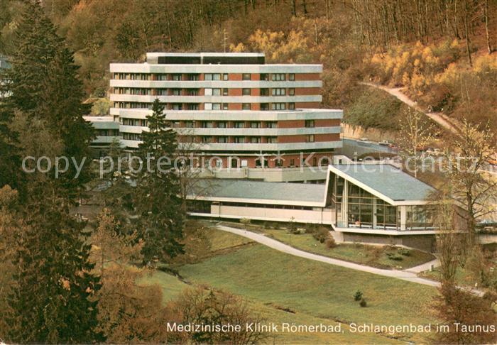 Schlangenbad Taunus Medizinische Klinik Roemerbad Aussenansicht