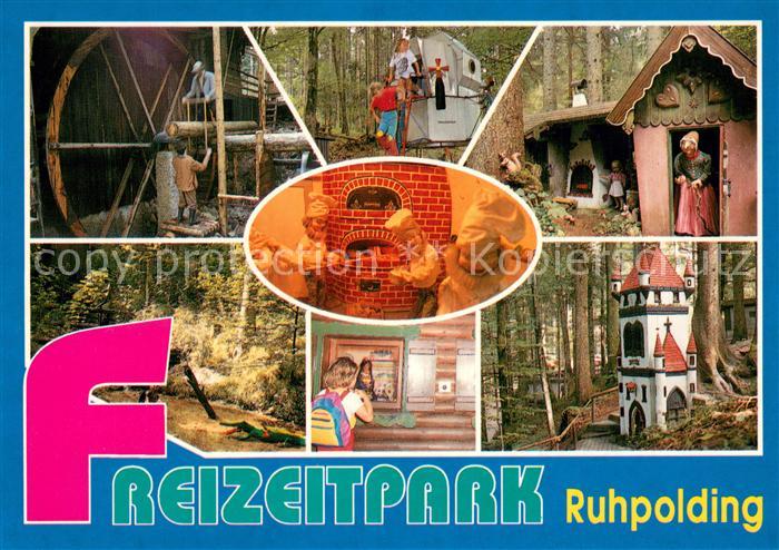 Ruhpolding Bayern Freizeitpark Teilansichten