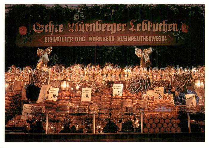 NueRNBERG  CITY Markt Lebkuchen-Stand