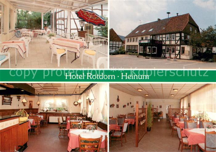 Heinum Hotel Rotdorn Teilansichten Fachwerkhaus