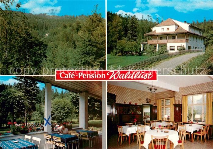 Bad Berneck Cafe-Pension Waldlust Teilansichten