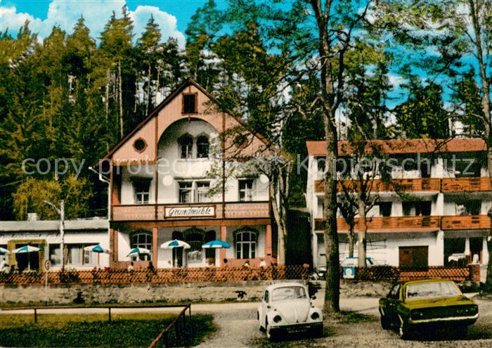 Marktschorgast Cafe-Pension Grundmuehle Aussenansicht