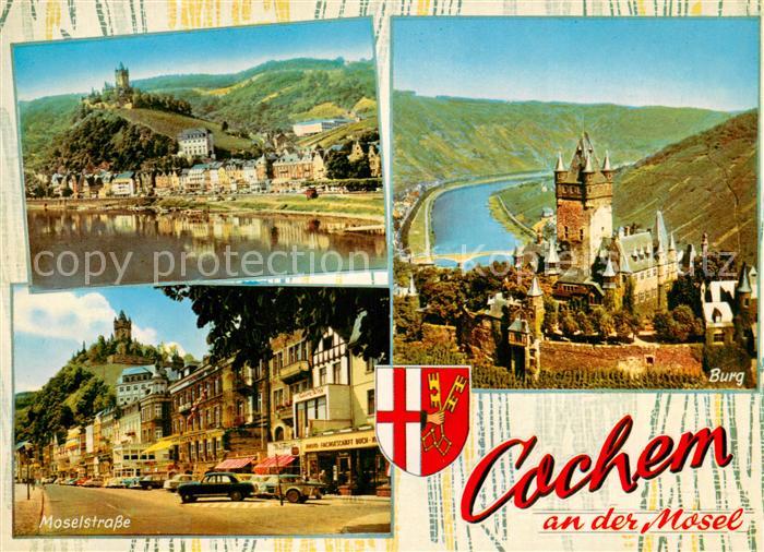Cochem Mosel Moselstrasse Burg