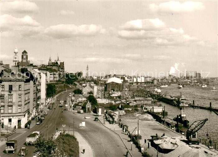 HAMBURG  CITY Am Hafen m. St. Michel