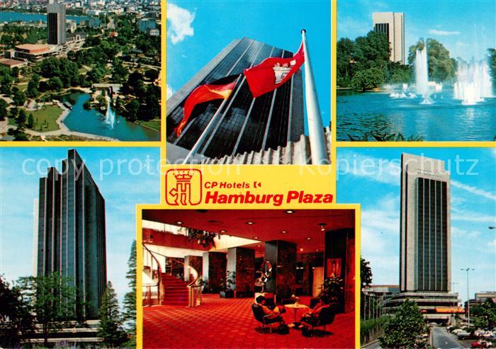 HAMBURG  CITY Fliegeraufnahme CP Hotels Hamburg Plaza Teilansichten Aussen