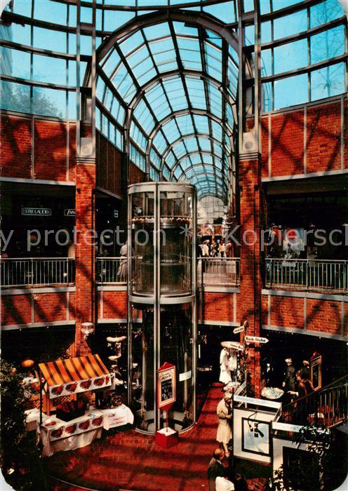 HAMBURG  CITY Hanseviertel Einkaufshaus Innenansicht