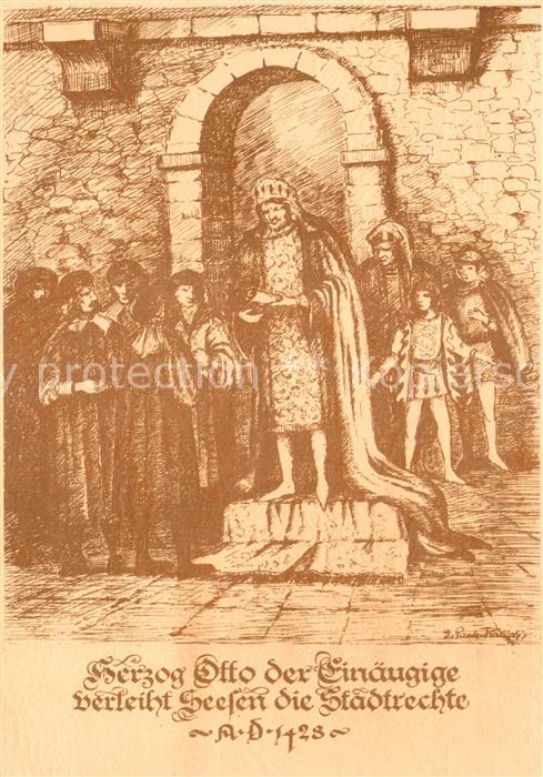 Seesen Harz Herzog Otto verleiht Seesen d. Stadtrechte
