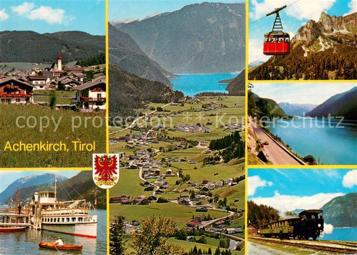 Achenkirch Dampfer-Stadt-Innsbruck Rofan-Seilbahn Zahnradbahn