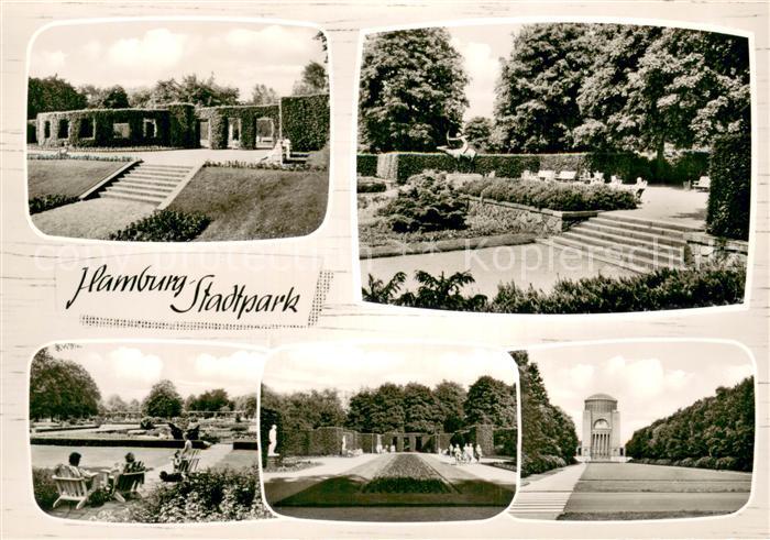 HAMBURG  CITY Stadtpark Tailansichten