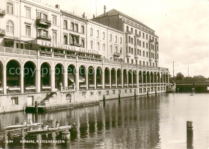 HAMBURG  CITY Alsterarkaden