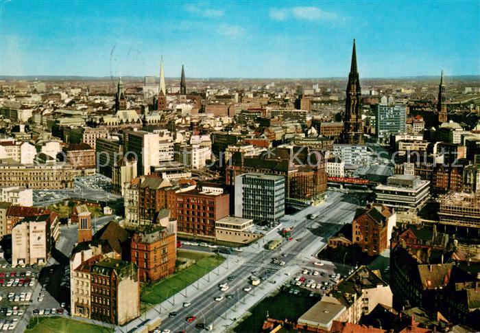 HAMBURG  CITY Blick v. St.Michaeliskirche