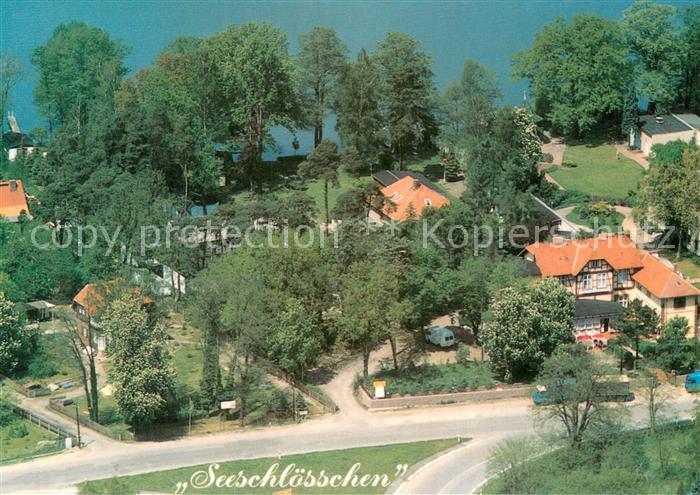 Gross Koeris Fliegeraufnahme Hotel-Rest. Seeschloesschen