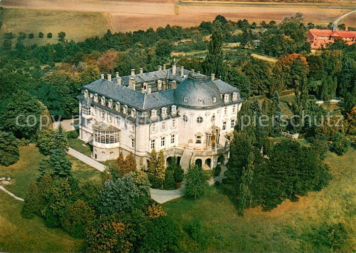 Stadtlauringen Fliegeraufnahme Begegnungststaette Schloss Craheim