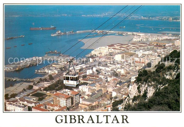 Gibraltar Cable Car Hafen