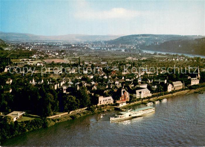 Unkel Rhein Fliegeraufnahme