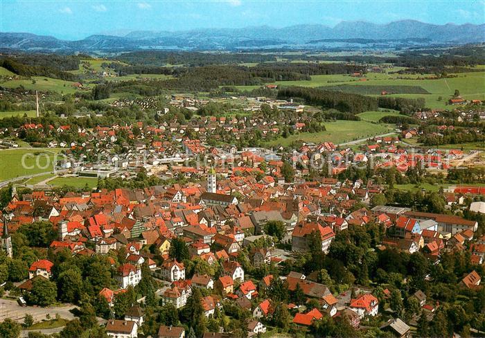 Wangen Allgaeu Fliegeraufnahme Gesamtansicht