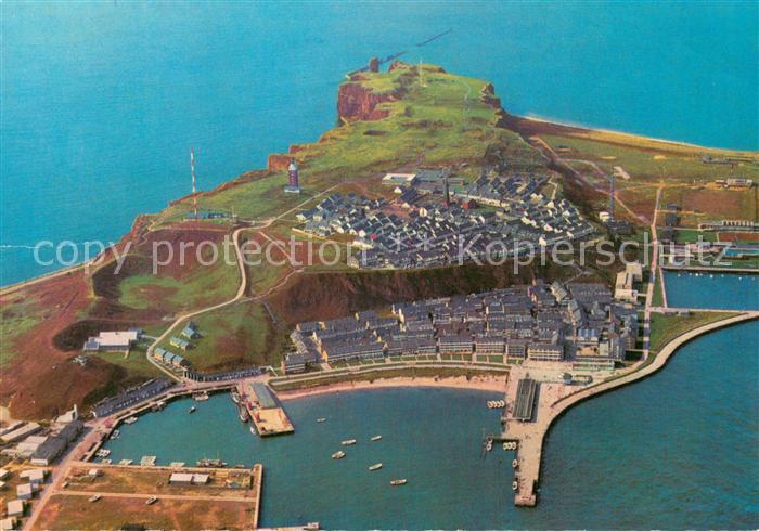 HELGOLAND Insel Schleswig-Holstein Fliegeraufnahme Von Sueden aus