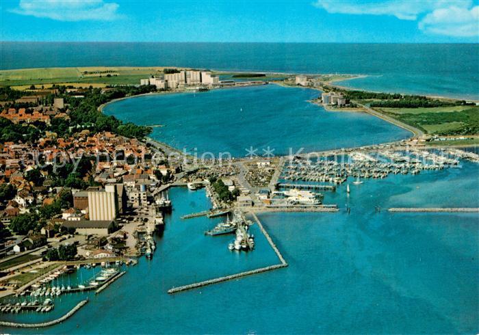 Heiligenhafen Ostseebad Fliegeraufnahme Hafen