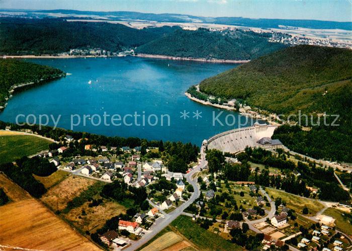Edertalsperre Fliegeraufnahme