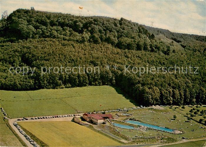 Reyershausen Fliegeraufnahme Ratsburgbad Schwimmbad