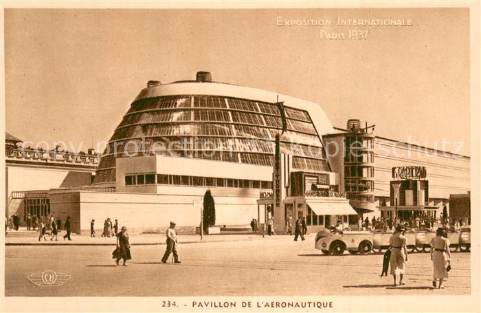 Exposition Internationale Paris 1937 CH 234 Pavillon de Laeronautique