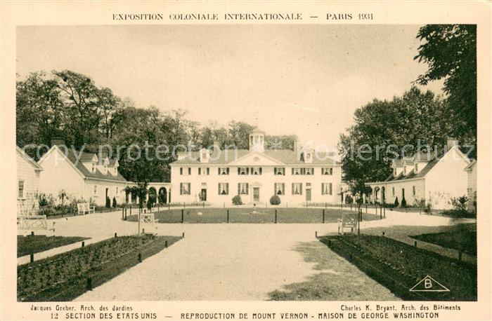 Exposition Coloniale Internationale Paris 1931 Section des Etats unis