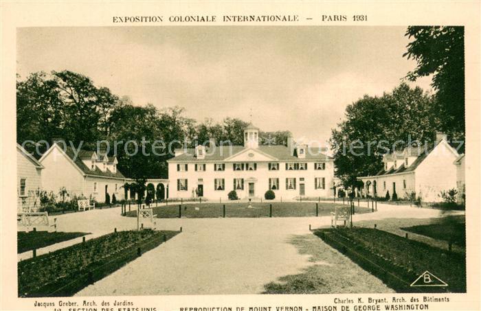 Exposition Coloniale Internationale Paris 1931 Braun Nr. 12 Section des Etats Un