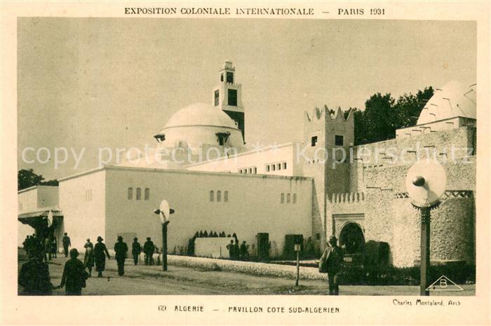 Exposition Coloniale Internationale Paris 1931 Braun Nr. 69 Algerie