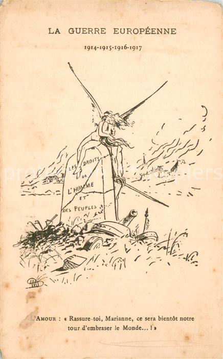 Politik WK1 France La Guerre Europeenne
