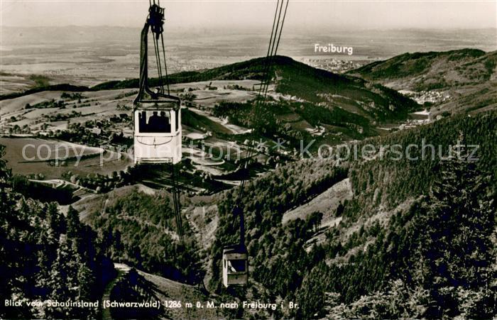 Seilbahn Schauinsland Schwarzwald