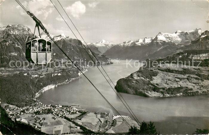Seilbahn Brunnen Urmiberg Vierwaldstaettersee