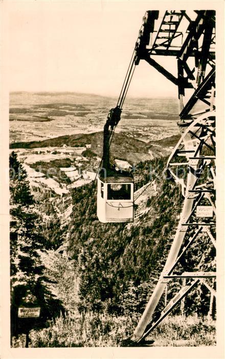 Seilbahn Schauinsland bei Freiburg Schwarzwald DRFOT FOTO 80
