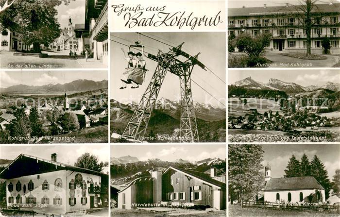 Sessellift Chairlift Telesiege Bad Kohlgrub