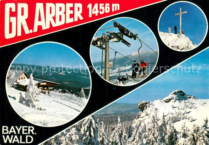 Sessellift Chairlift Telesiege Gr.Arber 1456m Bayer. Wald Bodenmais