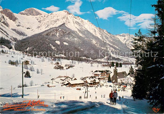 Skilift Schlepplift Remontees-Mecaniques Ramsau