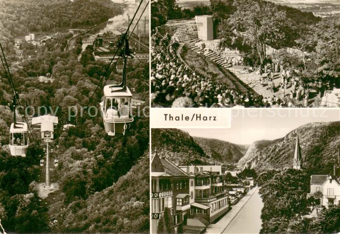 Seilbahn Cable-Car Telepherique Thale Harz